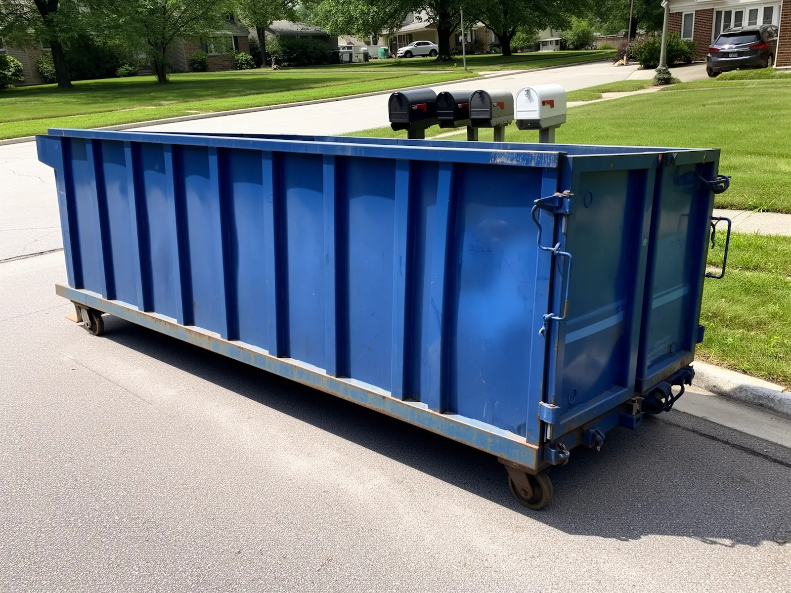 Roll-off dumpster from G & C Dumpsters in Lexington, KY